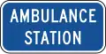 D9-13bP Ambulance station (plaque)
