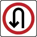 SR-24: U-turn permitted