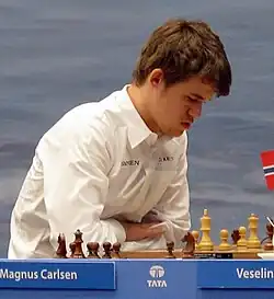 Magnus Carlsen, winner in 2013