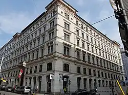 Building hosting the embassy of Peru in Vienna