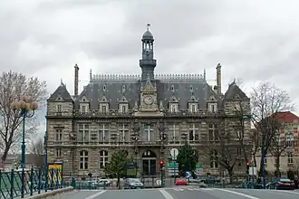 The Hôtel de Ville