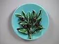 Perret Gentil Menton coloured lead glazes majolica plate