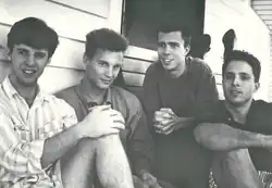 A promotional photo of Majosha, circa 1989