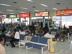 Old terminal boarding gate
