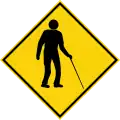 Blind pedestrians