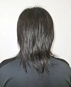 A Chinese-Indonesian man with shoulder-length hair