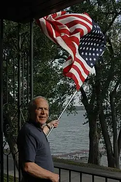 Arianpour celebrating his American citizenship, 2009