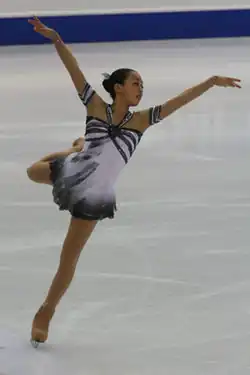Mao Asada at the 2007 Grand Prix Final