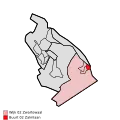 Location in the municipality