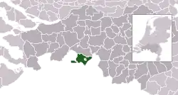 Location of Baarle-Nassau