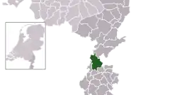 Location of Sittard-Geleen