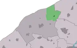 Location in het Bildt municipality