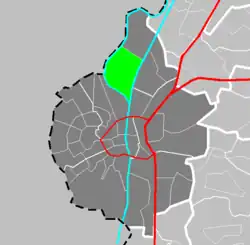 Location of Borgharen