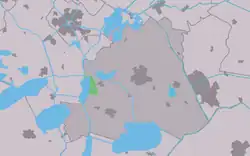 Location in the former Skarsterlân municipality