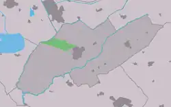 Location in Weststellingwerf municipality