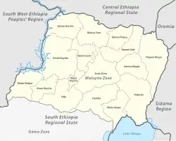 Wolaita Sodo is located in Wolayita Zone