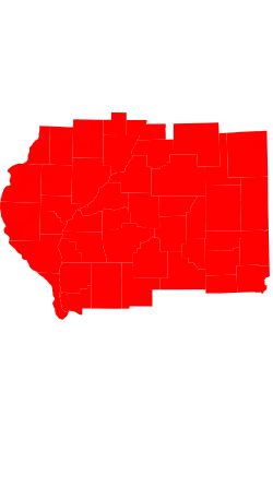 Map of Central Illinois