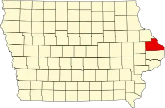 Jackson County map