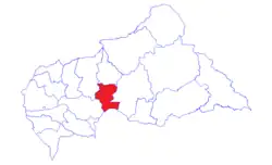 Kémo, prefecture of Central African Republic
