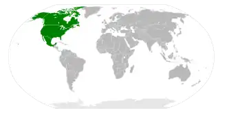 Location of Consortium for North American Higher Education Collaboration Consortium pour la collaboration dans l'enseignement supérieur en Amérique du Nord (French) Consorcio para la Colaboración de la Educación Superior en América del Norte (Spanish)