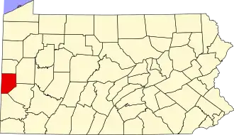 Beaver County map
