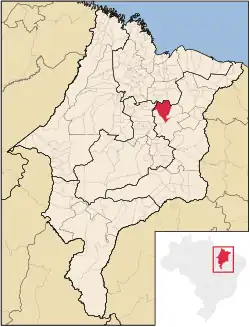 Location of Coroatá