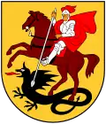 Marijampolė COA, with Saint George