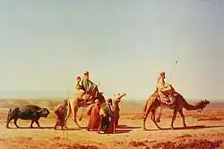 Arabes syriens en voyage