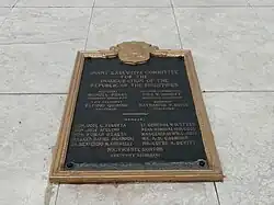 Indicating the members of the Joint Executive Committee for the Inauguration of the Republic of the Philippines