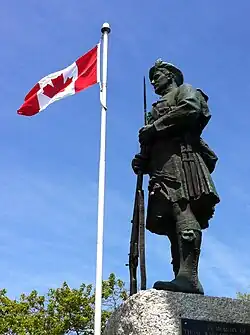 Nova Scotia Highland soldier, Chester, Nova Scotia