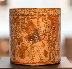 Mayan chocolate beaker