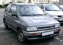 Facelift Mazda 121 (Germany)