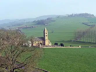 The church in Mazille