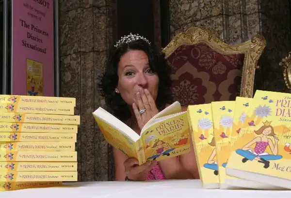 thumb Cabot at a book signing of The Princess Diaries