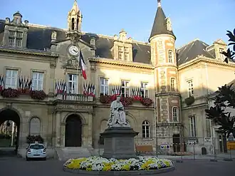 The Hôtel de Ville