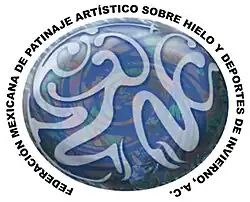 Logo of the Mexican Skating Federation