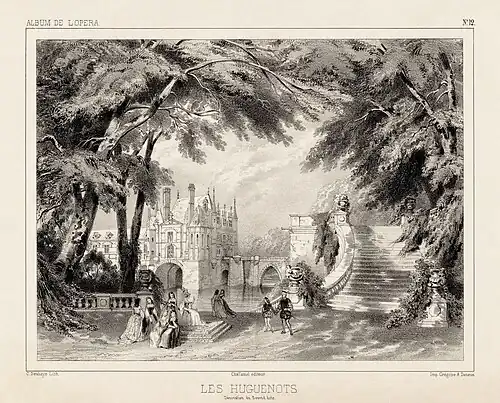 Meyerbeer - Les Huguenots - Décor Acte II