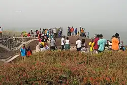 tourists at Mim Bour