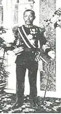 Min Yŏnghwan in his dress uniform