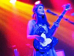 Misia Furtak performing in 2009