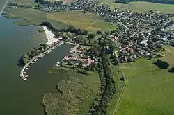 Aerial voew of Mönkebude