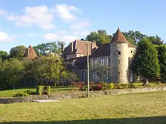 The chateau in Mondement