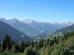 View into the valley