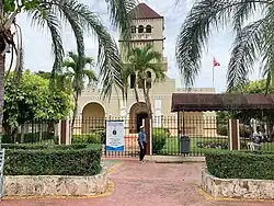 Church of Bayaguana in Monte Plata, Dominican Republic
