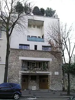 The house of artist Tristan Tzara by Adolf Loos (1927)