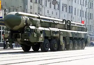 RT-2PM Topol, the first reliable mobile ICBM.