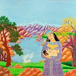 Mother of Altai's Hero, by Lola Lonli