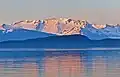 Mount Ernest Gruening, west aspect across Lynn Canal