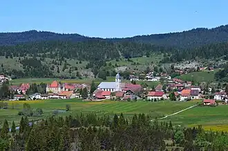 A general view of Mouthe