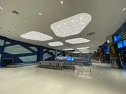 Baggage claim area